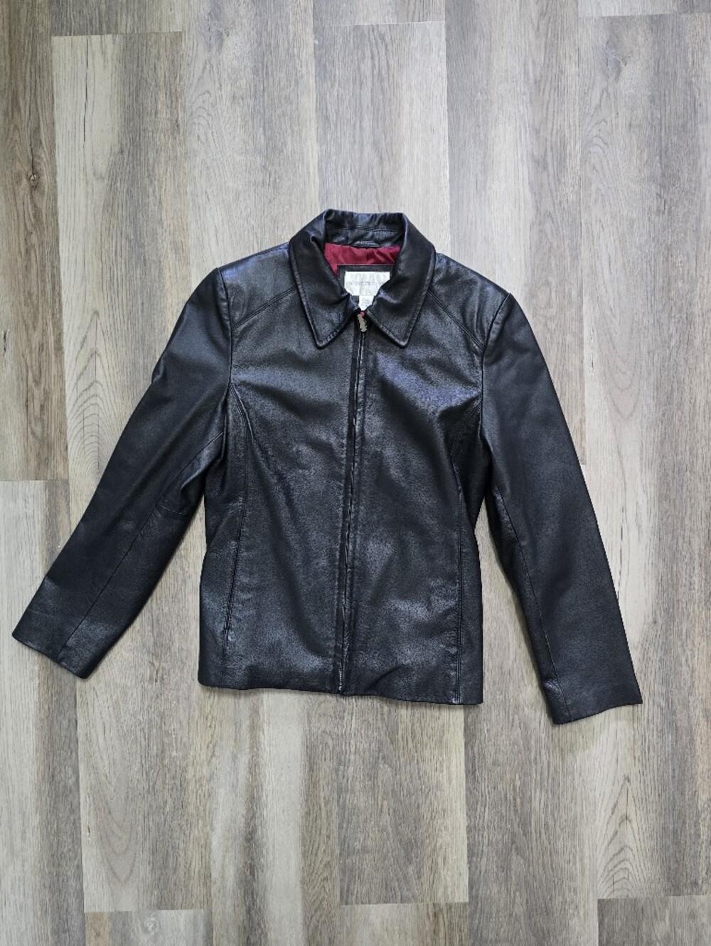 Worthington Black Leather Jacket